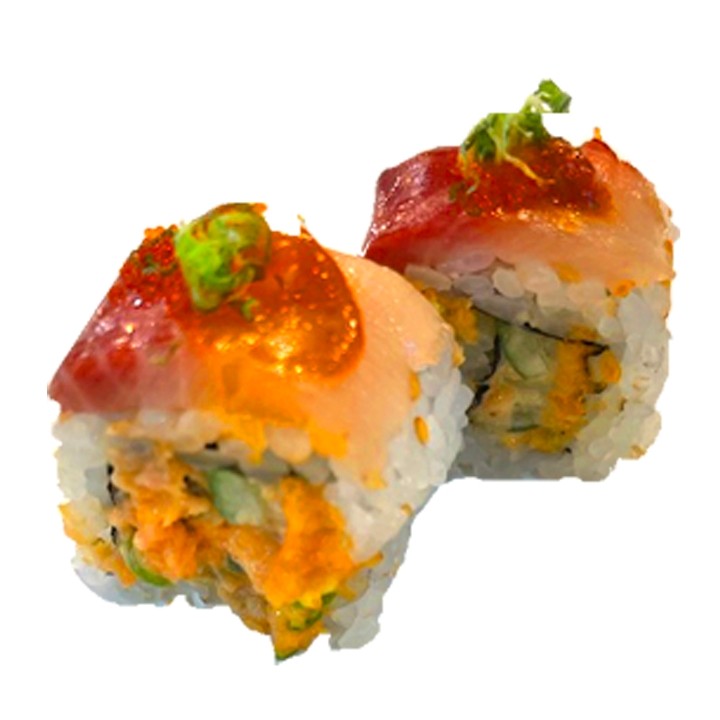 SPICY TUNA ROLL with Topping