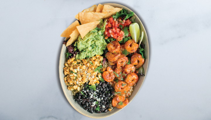 Mexican Grill Chile-Lime Shrimp Bowl GF