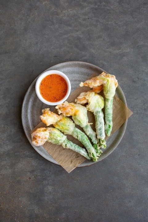 FRIED SQUASH BLOSSOMS