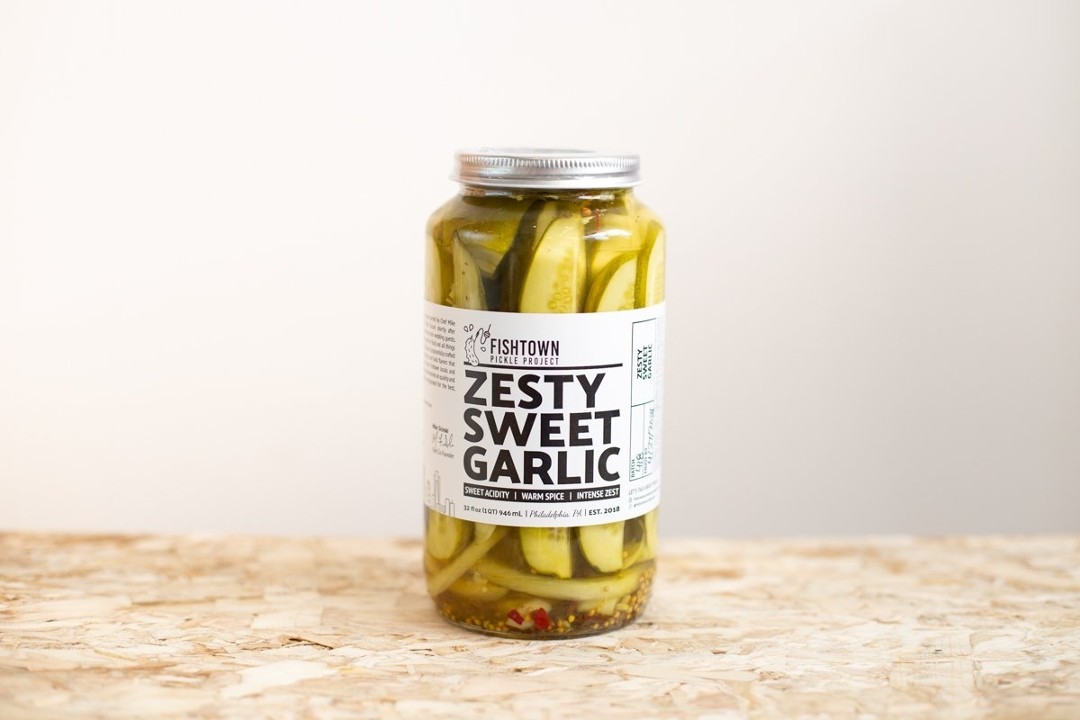 Fishtown Pickles - Zesty Sweet Garlic
