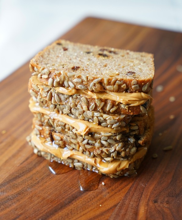 Peanut Butter, Honey & Spelt Sandwich