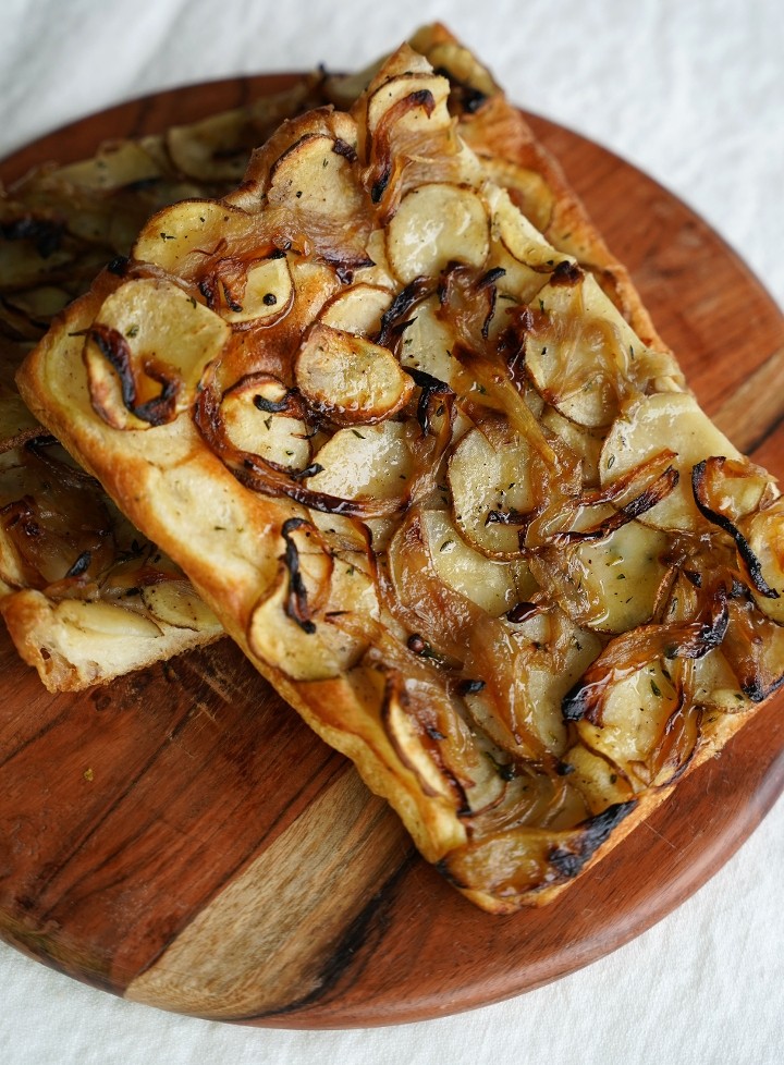 Potato and Onion Focaccia