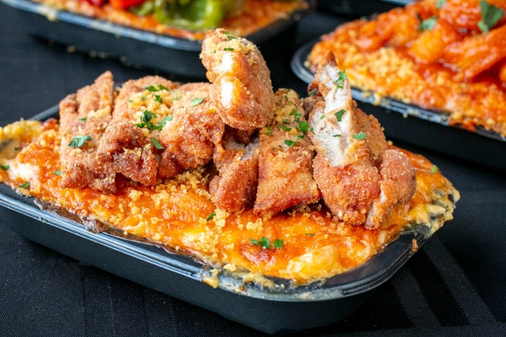 Fried Chicken Mac N Cheese