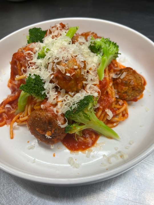 Spaghetti & Turkey Meatballs