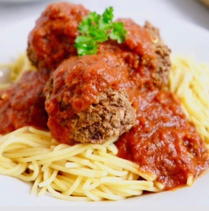 Spaghetti  with meatball
