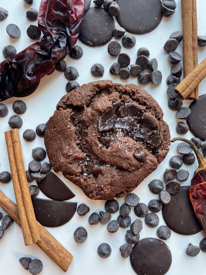 THE DOUBLE CHOCOLATE BLACK MOLE COOKIE  (3 COUNT)