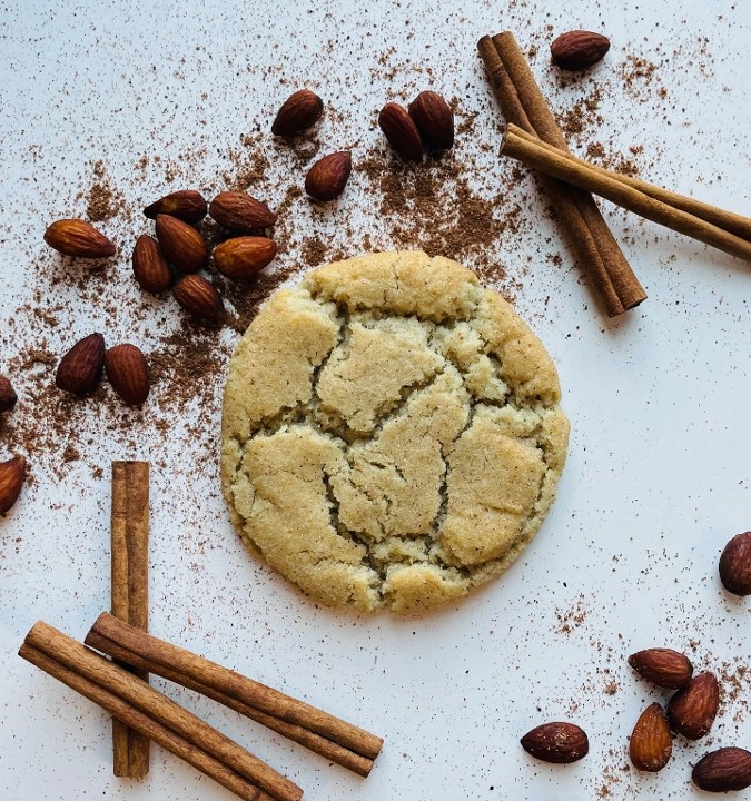 THE VEGAN MAZAPÁN SNICKERDOODLE COOKIE  (3 COUNT)