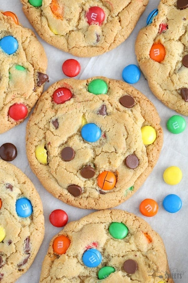 Giant M & M Cookie