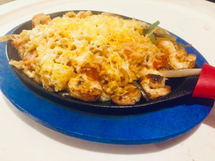 Shrimp con Queso