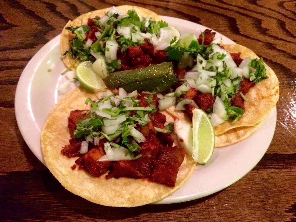 Al Pastor (Pork) Tacos (3)