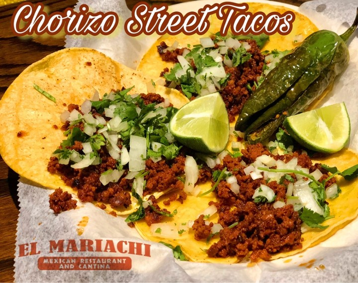 Chorizo Street Tacos (3)