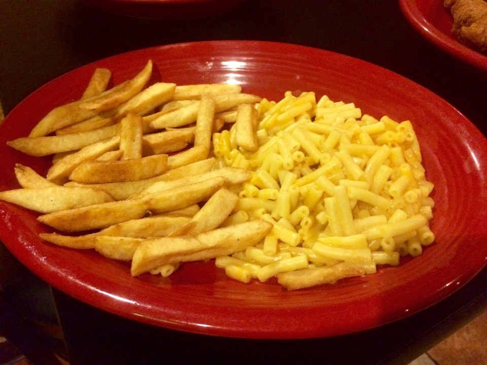 G. Macaroni & Cheese, Fries