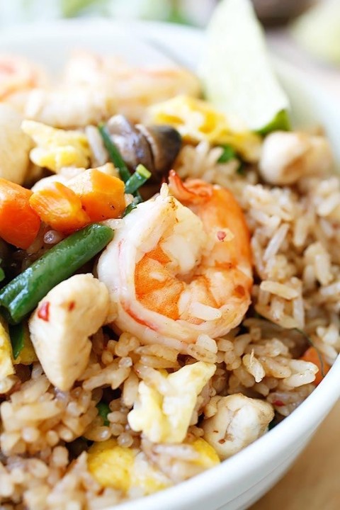 R14. Stir-Fried Shrimps Rice