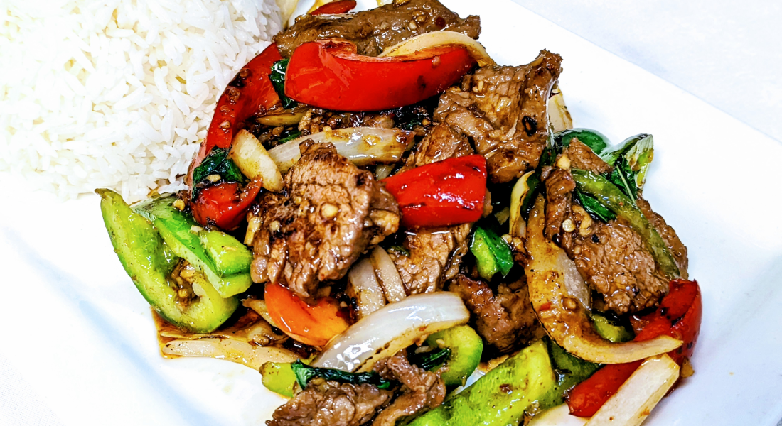 Spicy Basil Beef