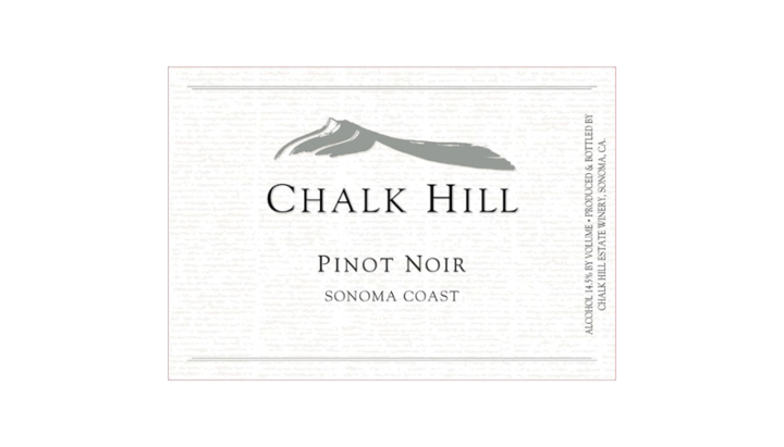 Pinot Noir - Chalk Hill BTL 375ML