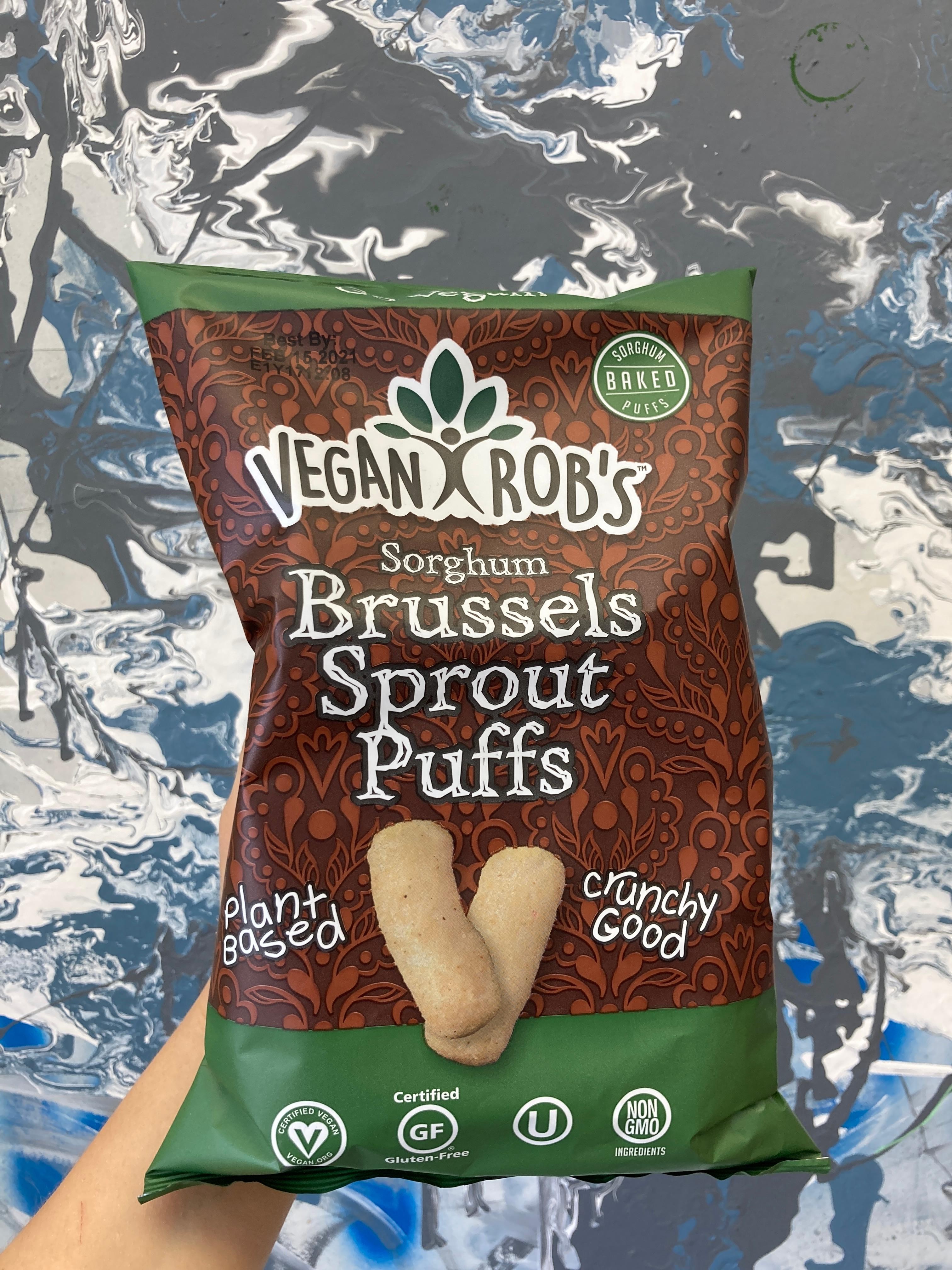 Vegan Robs Brussels Sprout Puffs 3.5oz