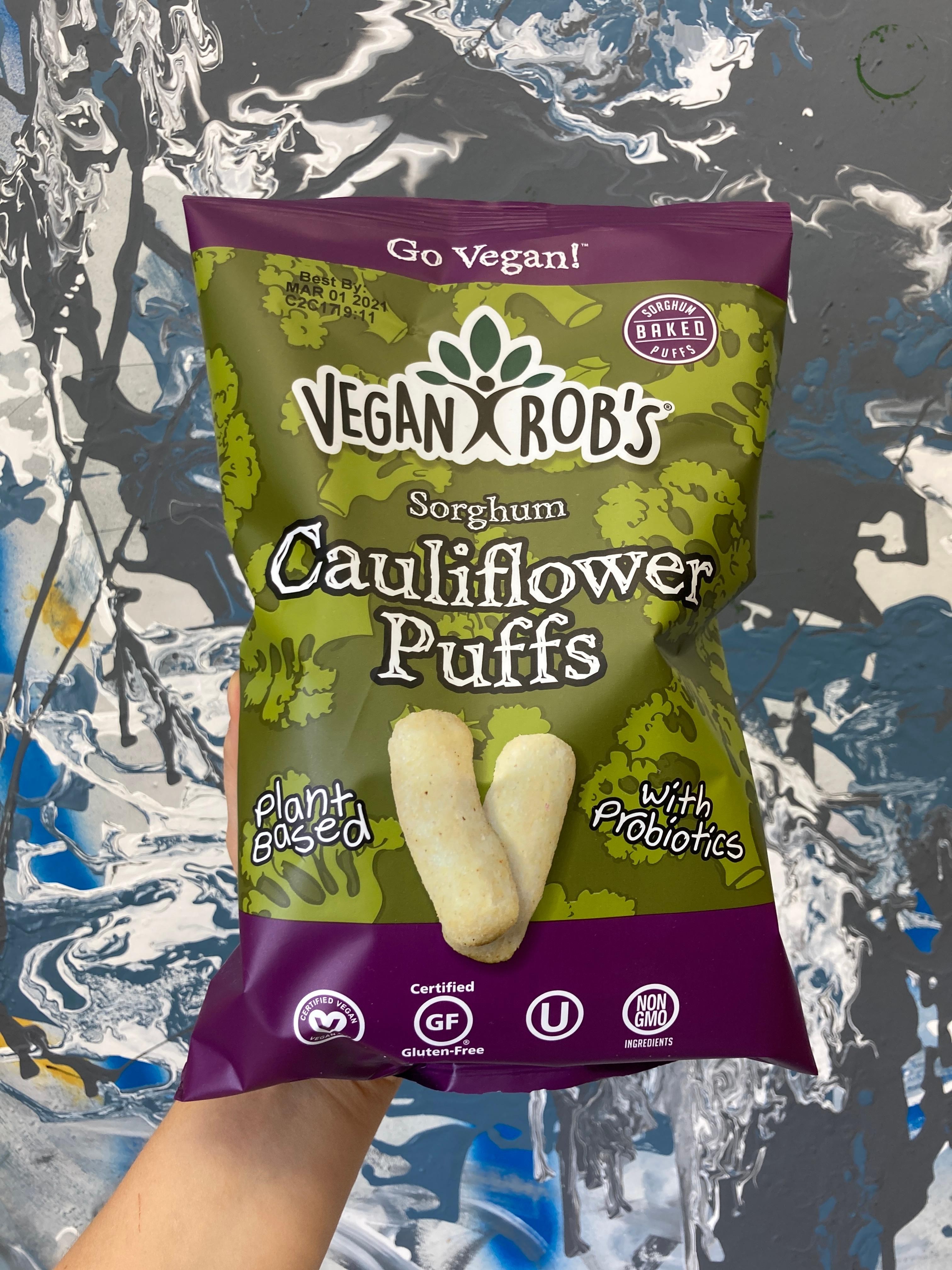 Vegan Robs Cauliflower Puffs 3.5oz