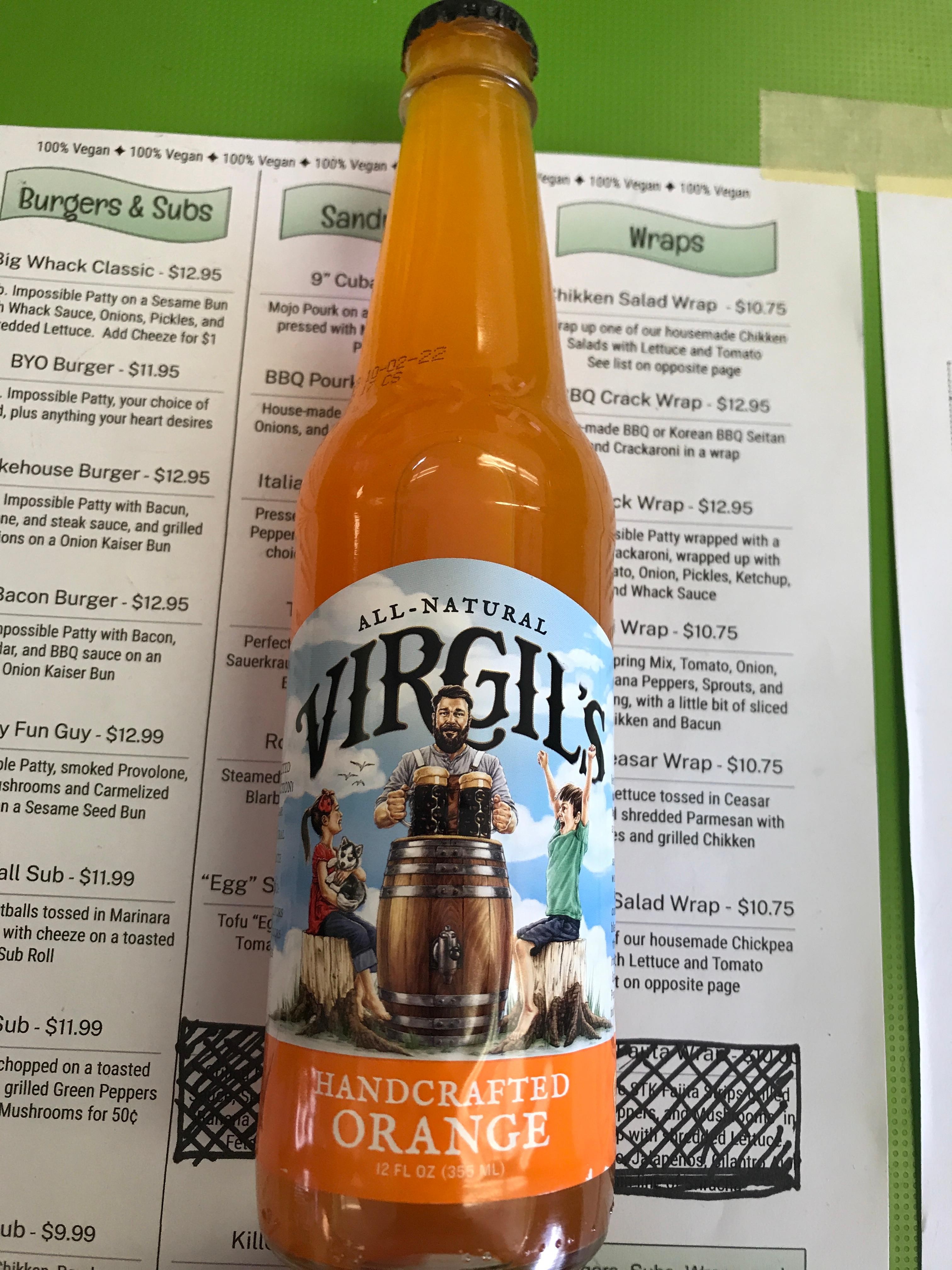 Virgil’s Orange Soda