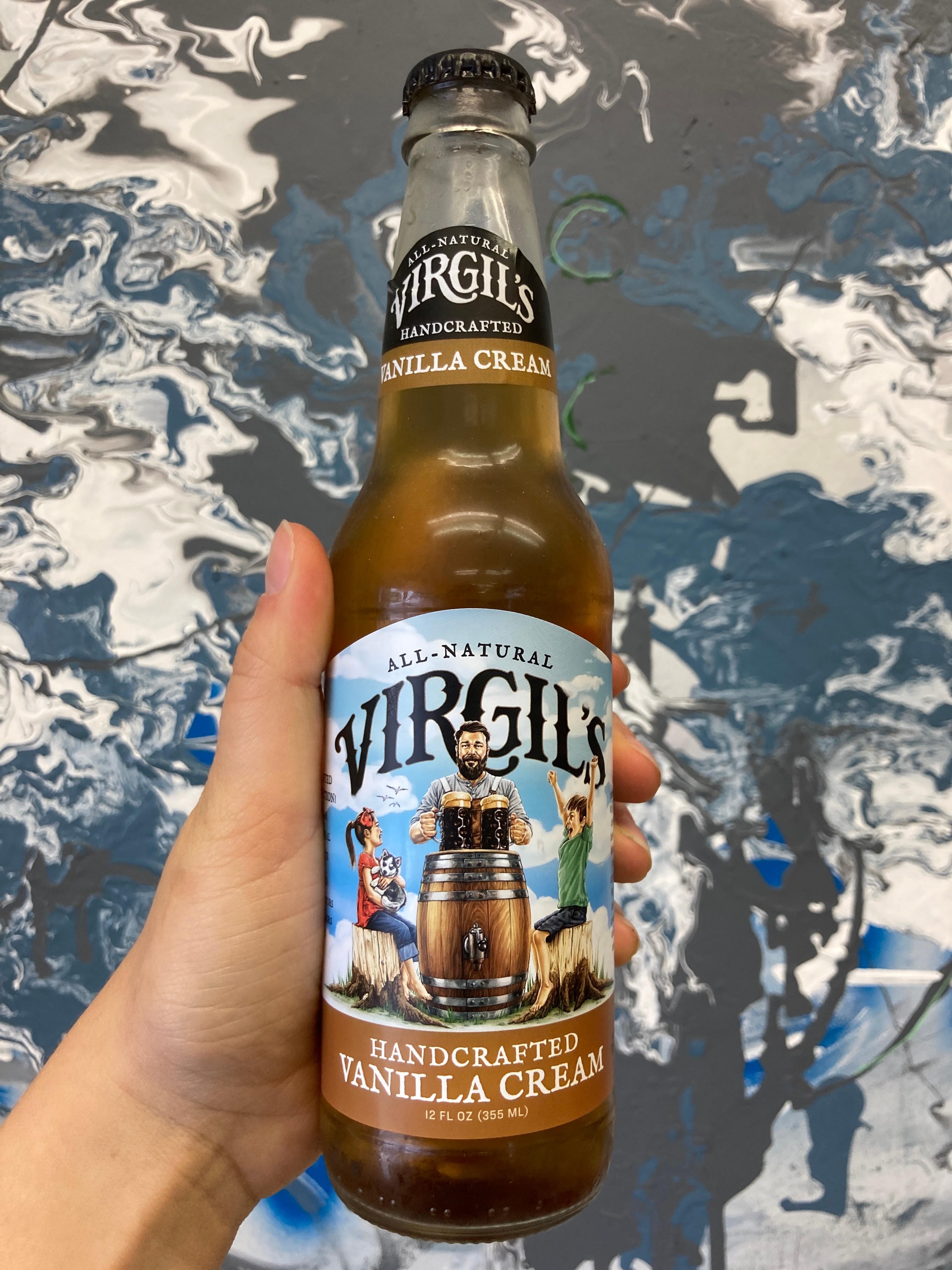 Virgils Organic Soda Vanilla Cream 12oz Bottle