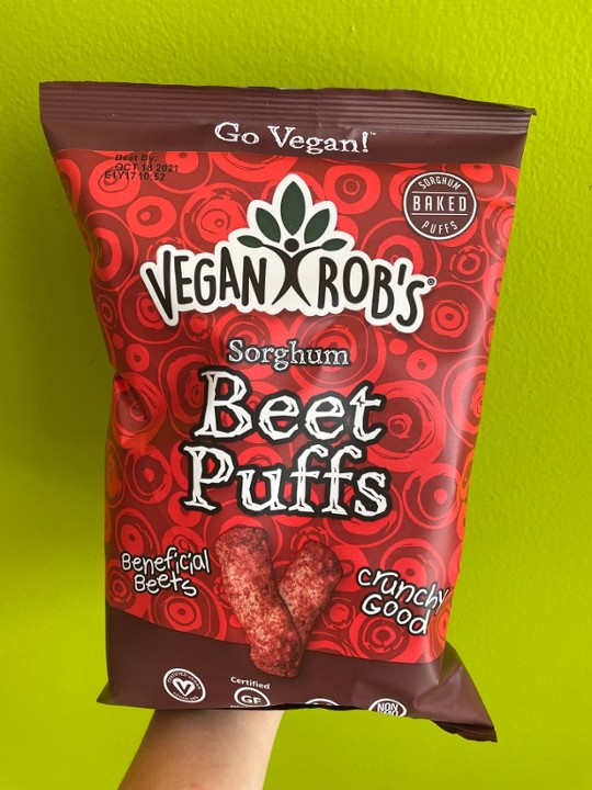 Vegan Robs Beet Puffs 3.5 oz