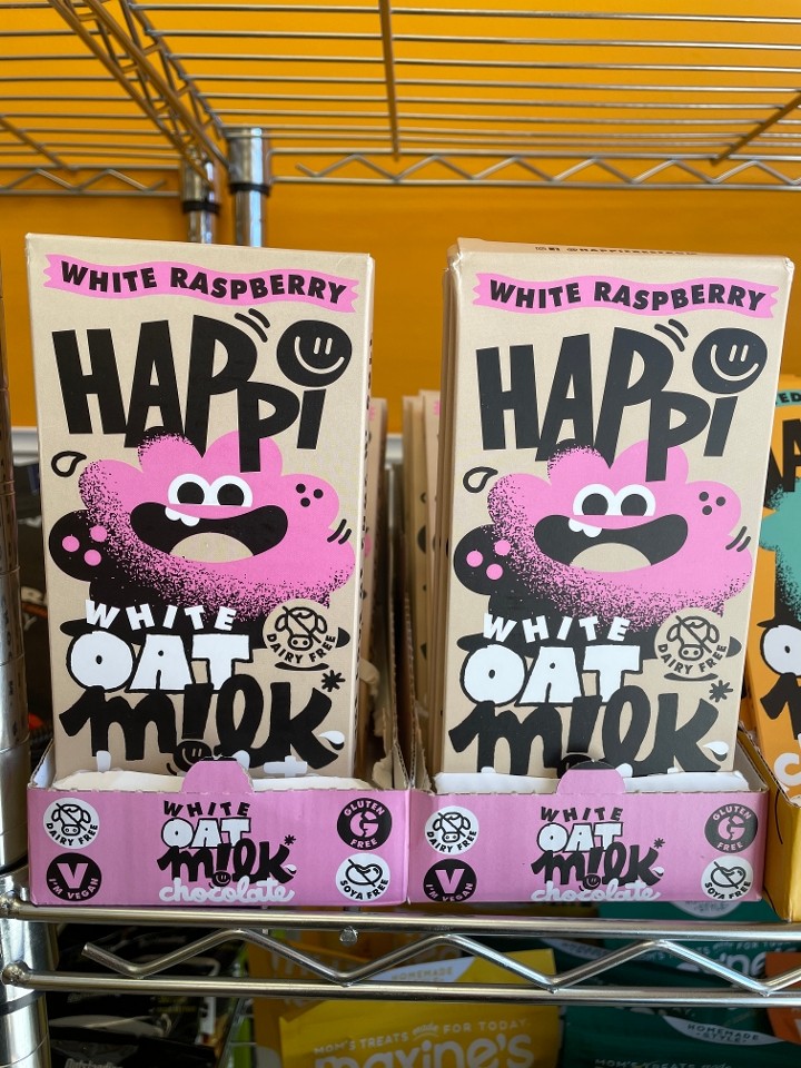 Happi Oat Milk- White Chocolate Raspberry