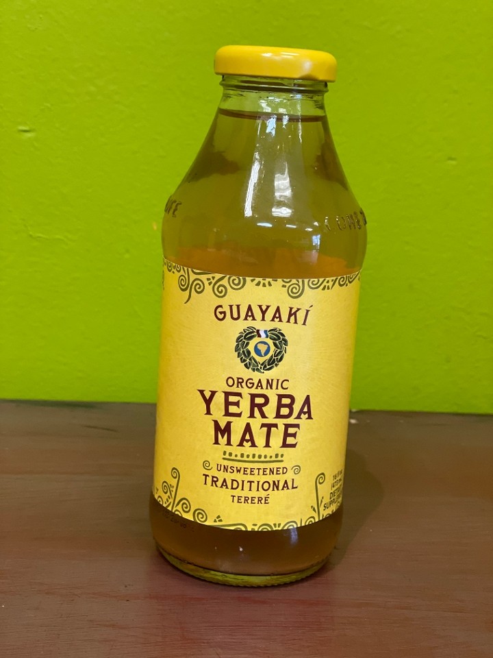 Yerba Mate Unsweet Traditional 16 oz Bottle