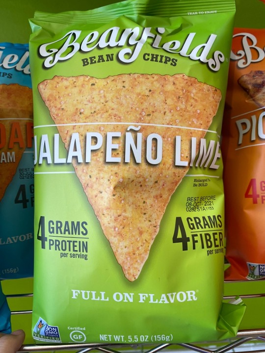 Beanfields Jalapeño Lime chips