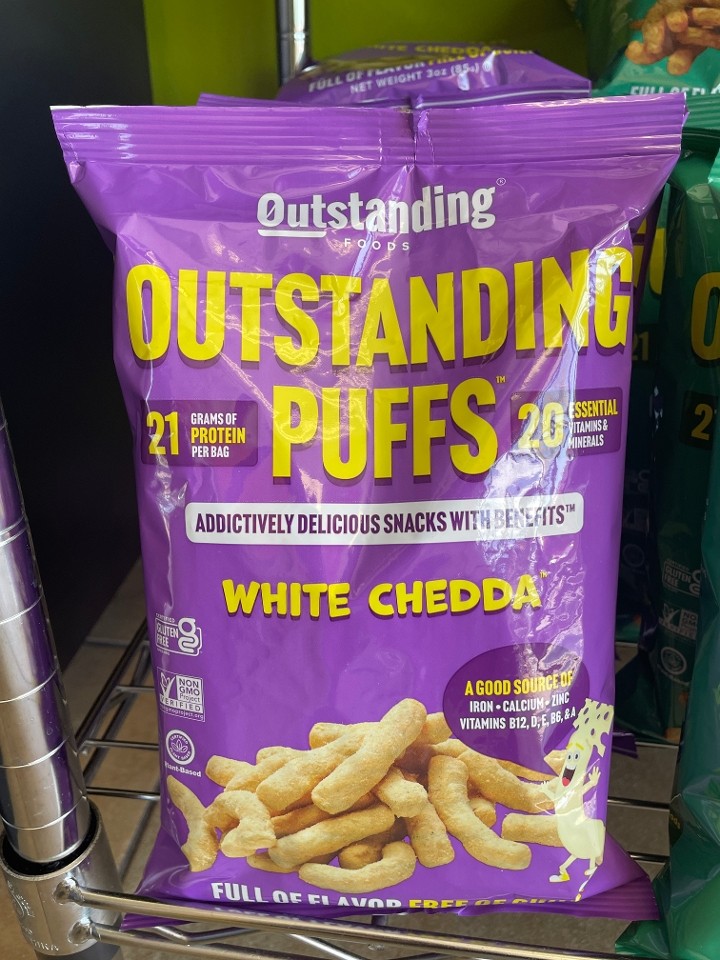Outstanding Puffs White Cheddar