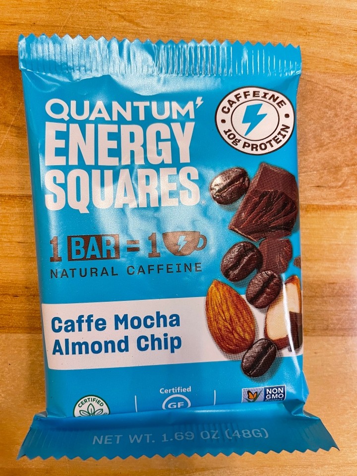 Quantum Energy Squares Caffe Mocha Almond Chip