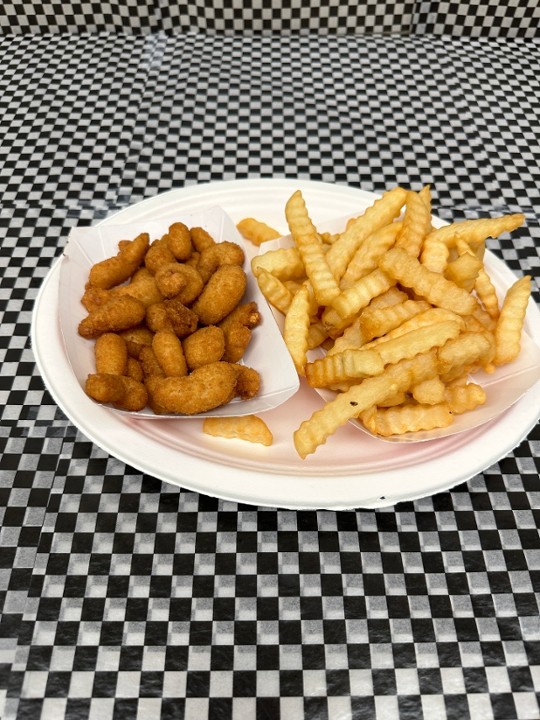 Popcorn Shrimp & Fries