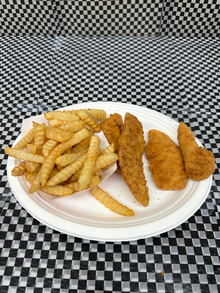 Chicken Tender (4) & Fries