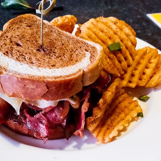 Smoked Reuben Sandwich