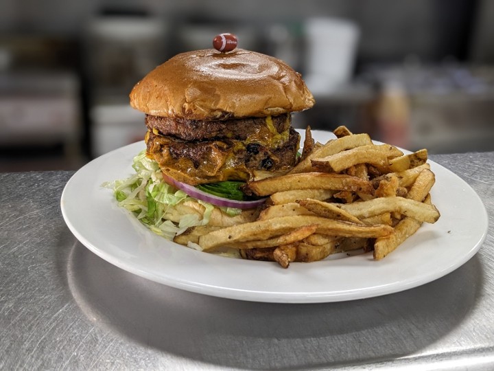 Hippie Burger - 1/2lb.; 2 Patties