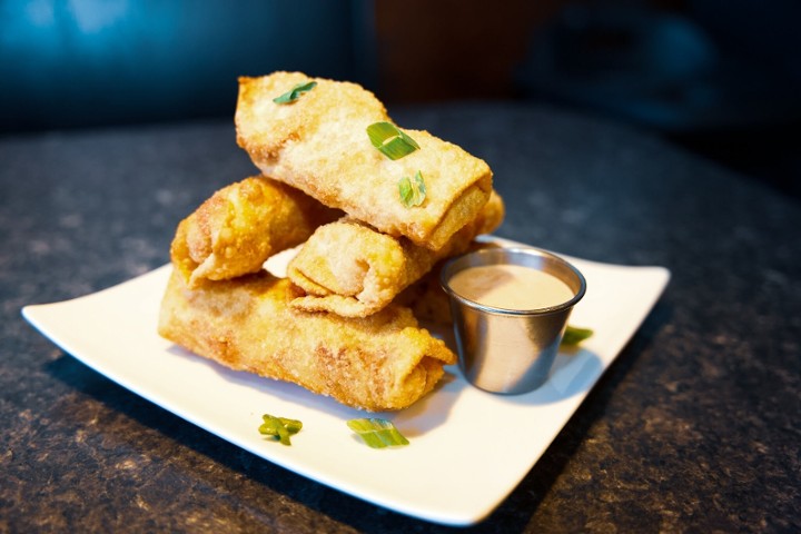 Reuben Egg Rolls