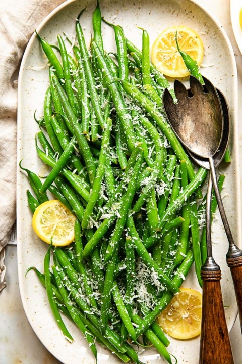 Garlic Parmesan Green Beans