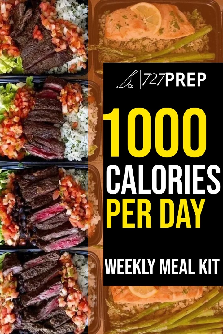 A Week of 1,000 Calorie/Day