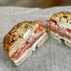LOX AND CREAM CHEESE