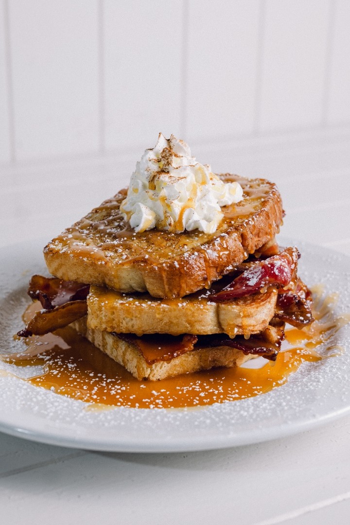 Bacon Caramel French Toast