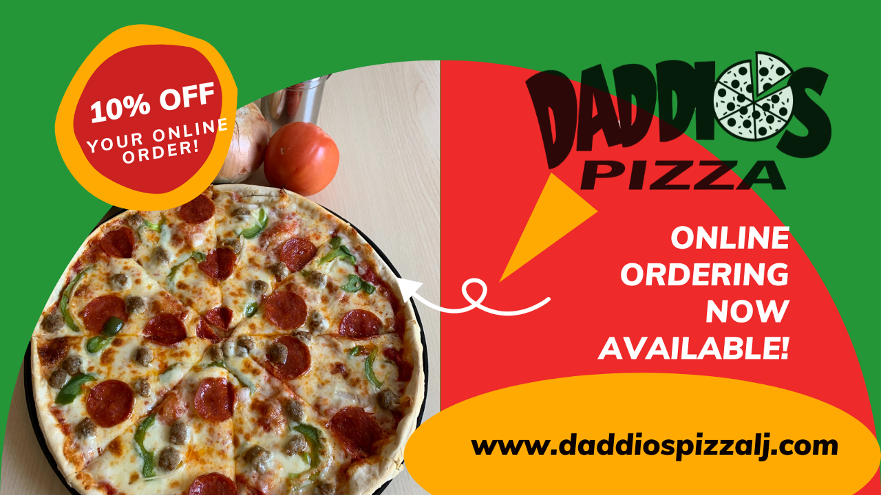 Daddio's pizza 2024