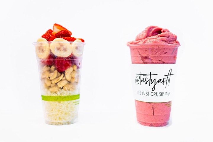 Strawberry Cheesecake Smoothie (Prepped Cup)