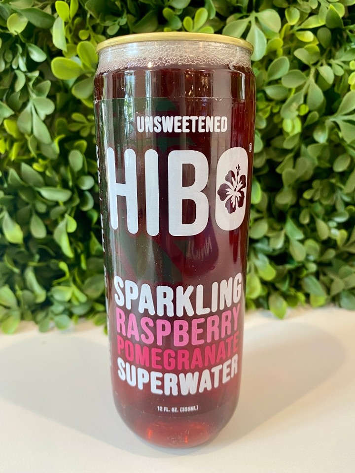HIBO Sparkling Superwater Raspberry Pomegranate