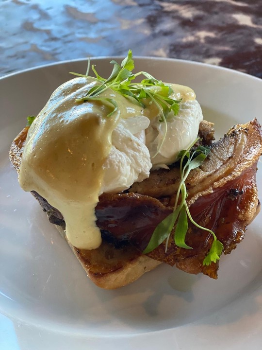 Porchetta Benedict