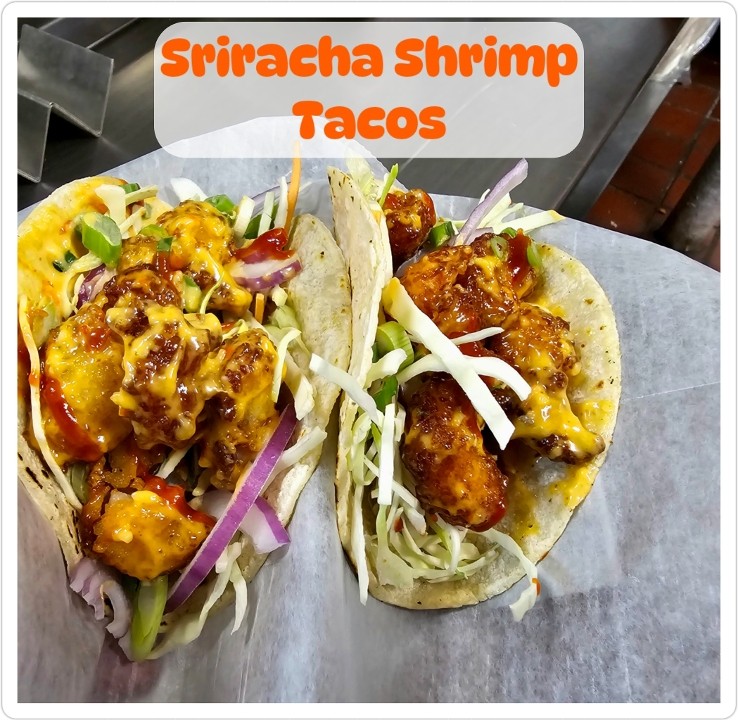 Sriracha Shrimp Tacos