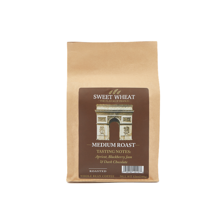 Medium Roast Coffee Bag - Arc de Triomphe - 12oz/ 340g