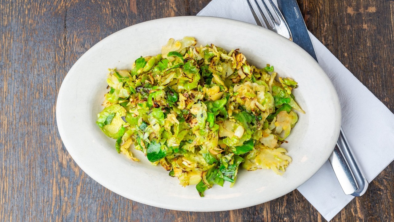 Shaved Brussel Sprouts
