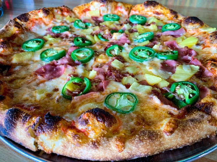 Hot Hawaiian Pizza