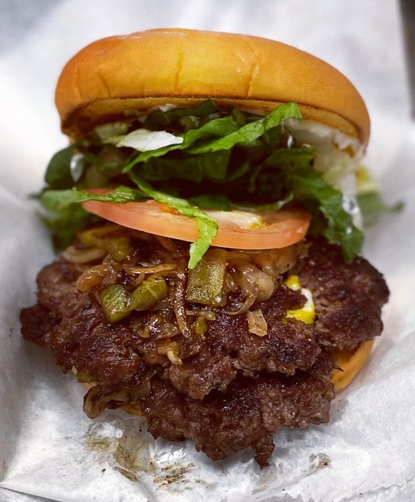 Hatch Green Chile Burger