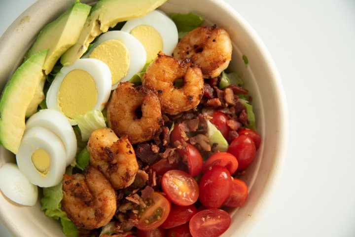 Blackened Shrimp Cobb Salad