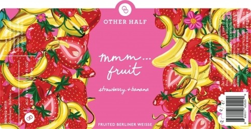 Strawberry + Banana Berliner | Other Half Brewing