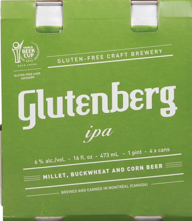 Gluten-Free IPA | Glutenberg